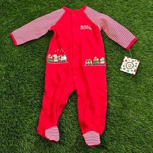 Little Me One Piece “My First Christmas” Pajama